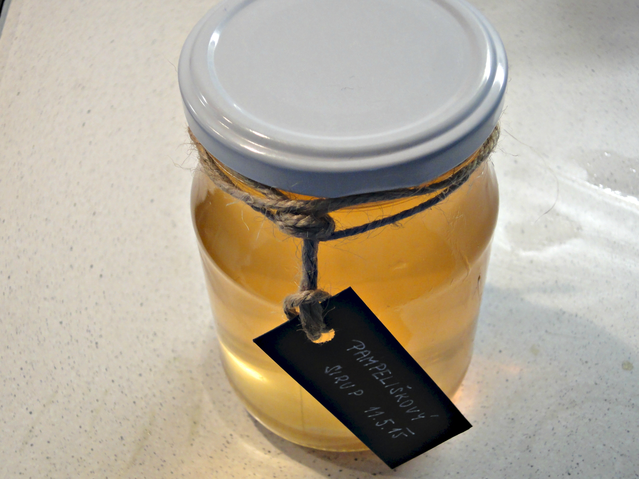 pampeliskovy sirup
